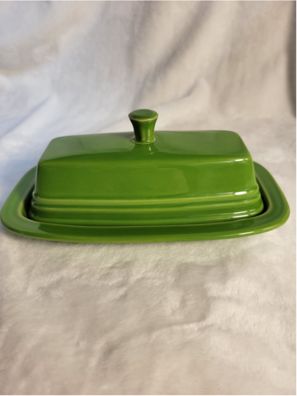 Fiesta Ware Shamrock 1/4 Lb Butter Dish Covered 4 Oz Homer Laughlin